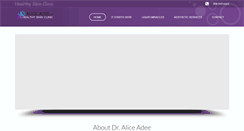 Desktop Screenshot of draliceadee.com